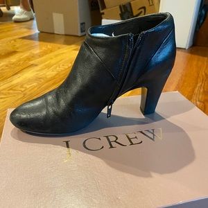 JCREW Black Booties